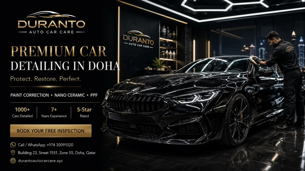 luxury car detailing Doha