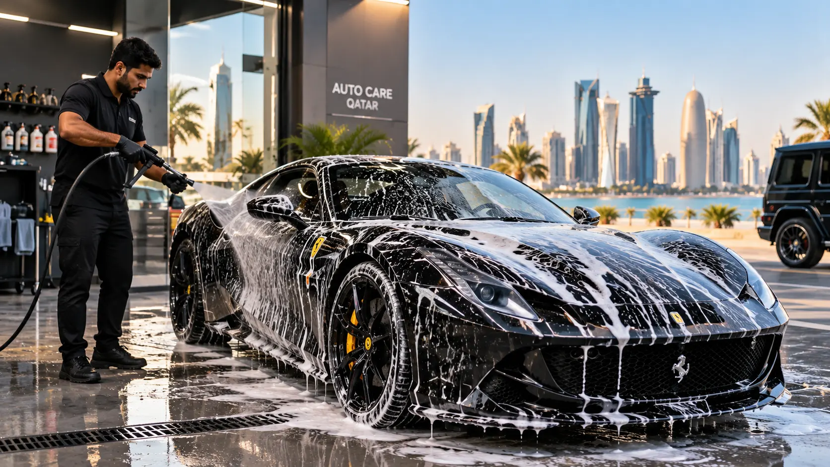 Supercar detailing Qatar Supercar detailing Qatar