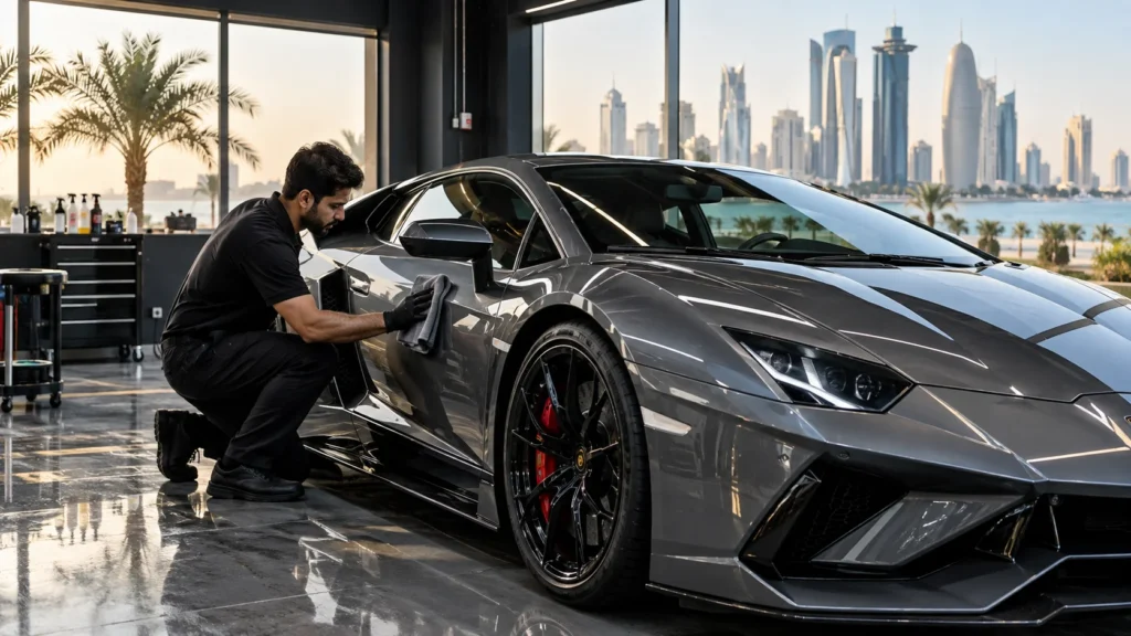 Supercar detailing Qatar